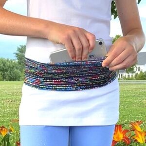 Bandi Multi-Color Patterned Waist Pouch Belt-kids size